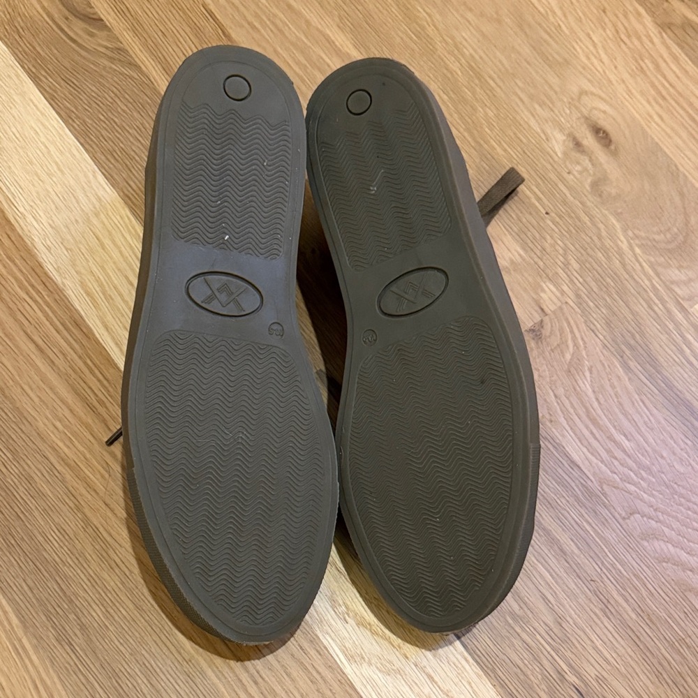 Stylish Olive Women's Sneakers - Picture 3 of 5